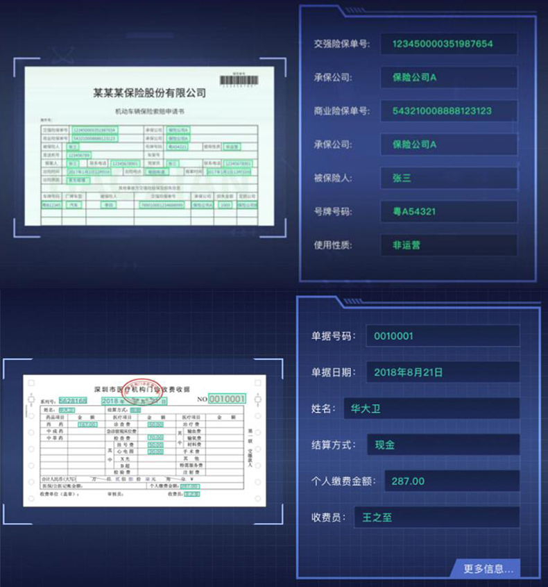 文檔證件物流醫(yī)療海關(guān)單據(jù)財(cái)務(wù)發(fā)票信息OCR識別SKD定制開發(fā)小程序